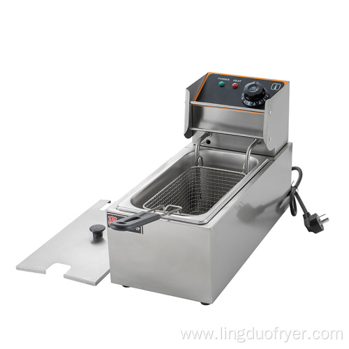 4L single cylinder Stainless Steel Electric Fryer